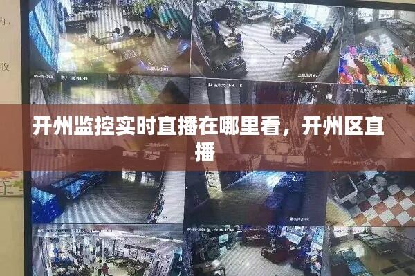 开州监控实时直播在哪里看,开州区直播