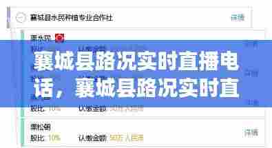 襄城县路况实时直播电话，襄城县路况实时直播电话号码 