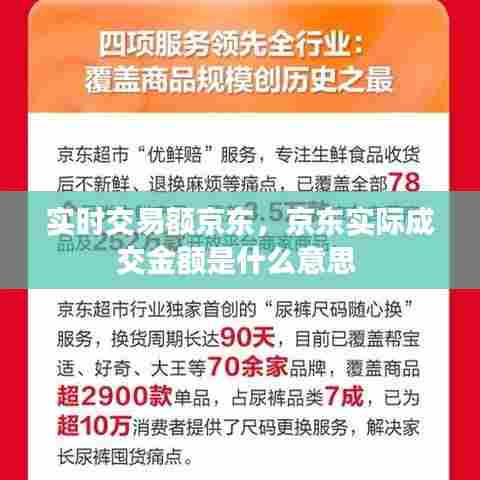 实时交易额京东,京东实际成交金额是什么意思