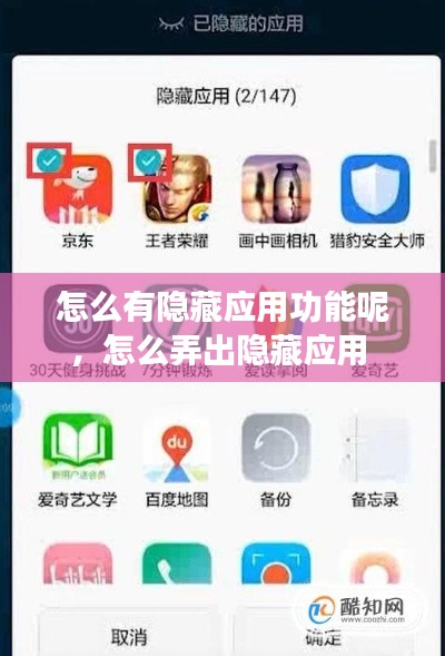 怎么有隐藏应用功能呢，怎么弄出隐藏应用 