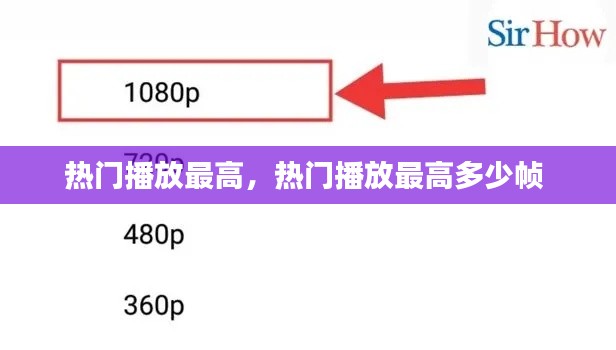 热门播放最高，热门播放最高多少帧 
