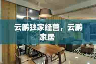 云鹏独家经营，云鹏家居 