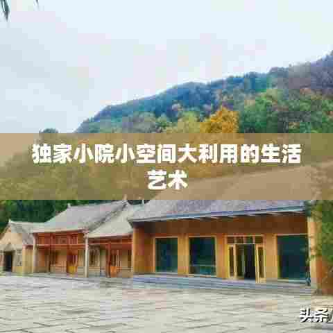 独家小院小空间大利用的生活艺术