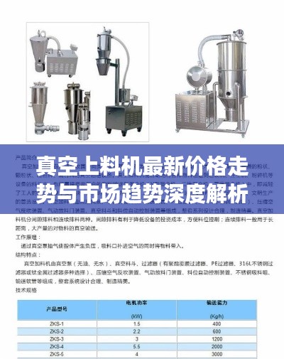 真空上料机最新价格走势与市场趋势深度解析