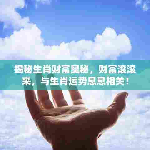 揭秘生肖财富奥秘,财富滚滚来,与生肖运势息息相关!
