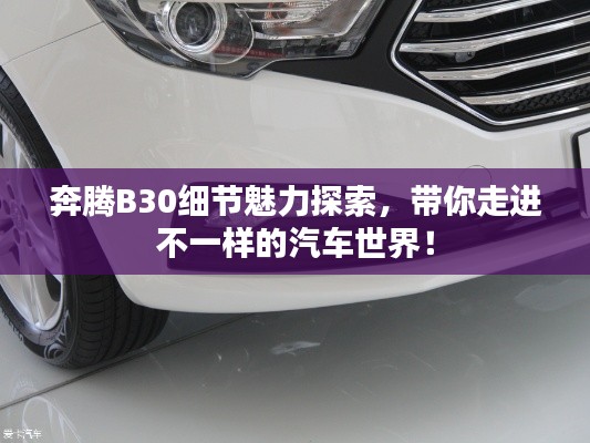 奔腾B30细节魅力探索，带你走进不一样的汽车世界！